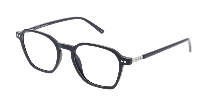 Lunettes de vue homme CLAUDIO noir - Vue de face