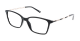 Lunettes de vue femme ANASTASIA noir - Vue de face