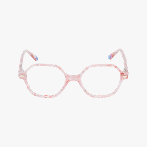 Lunettes de vue enfant FROZEN 2 rose Vue de face