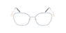 Lunettes de vue femme MARINE bleu/dorée