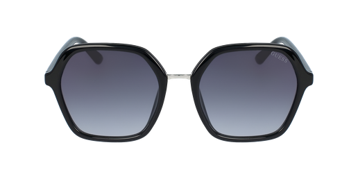 LUNETTES DE SOLEIL femme GU7557 noir Vue de face