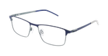 Lunettes de vue homme MAGIC274 bleu - Vue de face