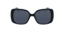 Lunettes de soleil femme MARC 423/S noir/bleu