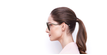 LUNETTES DE SOLEIL femme CE153S doré/marron - Vue de côté