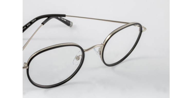 LUNETTES DE VUE enfant NERD noir/argenté