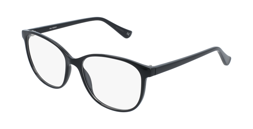 LUNETTES DE VUE femme RZERO1 noir - vue de 3/4