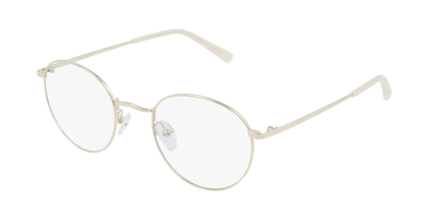 LUNETTES DE VUE femme RZERO8 doré - vue de 3/4