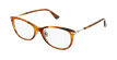 LUNETTES DE VUE femme DIORESSENCE9F écaille - vue de 3/4