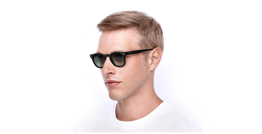 LUNETTES DE SOLEIL KIWI noir - Vue de face