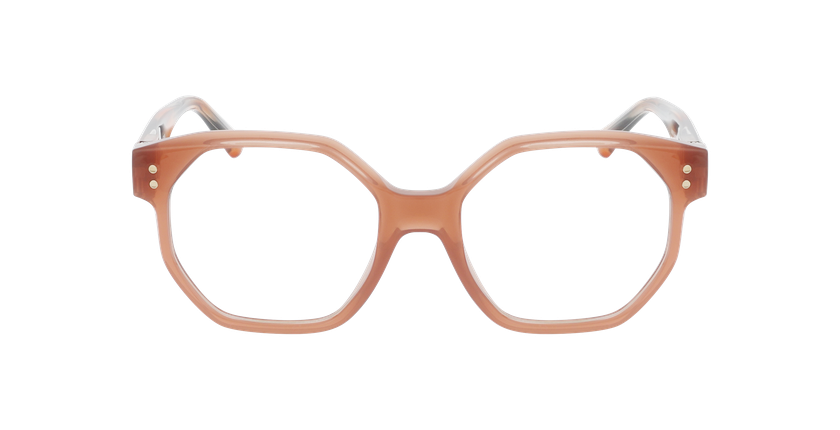 Lunettes de vue enfant TALIA rose - Vue de face