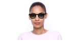LUNETTES DE SOLEIL KIWI noir - Vue de face