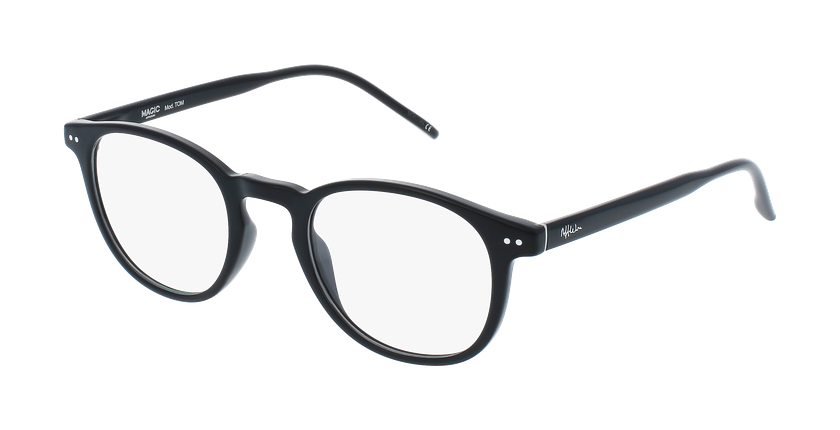 Lunettes de vue homme MAGIC TOM noir - Vue de face