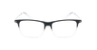 LUNETTES DE VUE homme MAGIC 117 noir/argenté - Vue de face