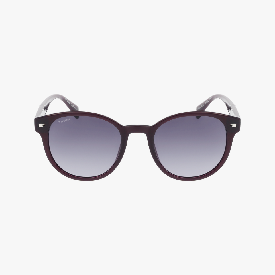 Lunettes de soleil femme BIBA violet - Vue de face