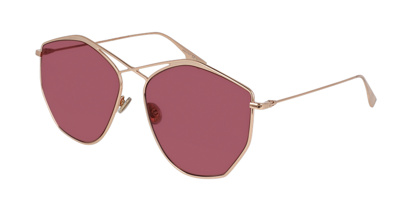 LUNETTES DE SOLEIL femme DIORSTELLAIRE4 doré - vue de 3/4
