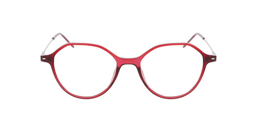 Lunettes de vue femme MAGIC 349 rouge - Vue de face