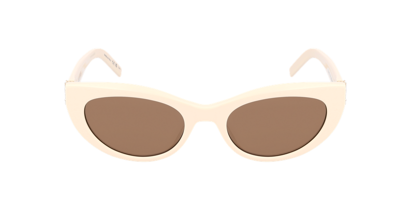 LUNETTES DE SOLEIL femme SL M115 beige - Vue de face