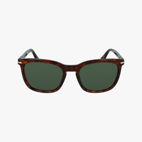 Lunettes de soleil homme 0PO3193S écaille Vue de face