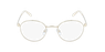 Lunettes de vue femme RZERO8 dorée