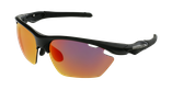 LUNETTES DE SOLEIL homme Tech-Run noir - vue de 3/4