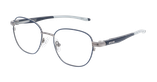Lunettes de vue homme MAGIC364 bleu/gris - Vue de face