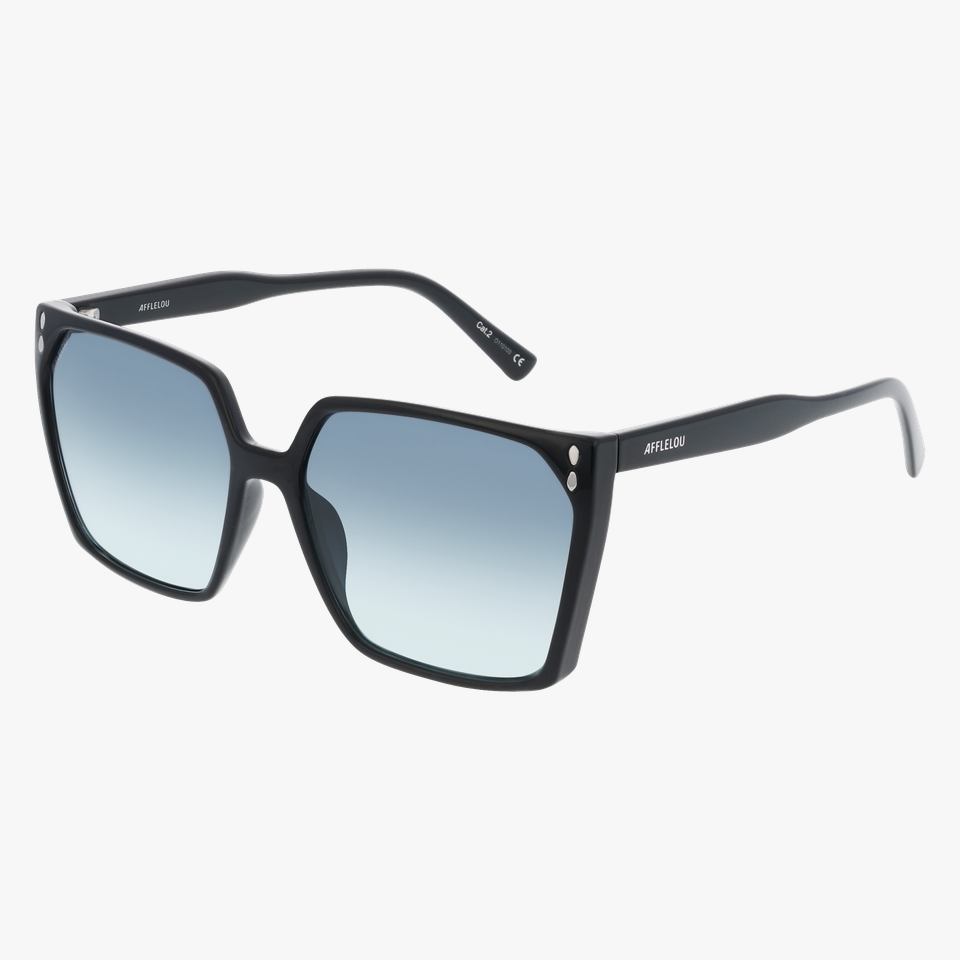 Lunettes de soleil femme JESSICA noir - Vue de face