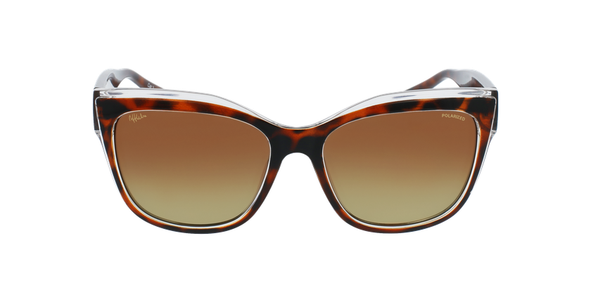 LUNETTES DE SOLEIL femme PATTY écaille - Vue de face