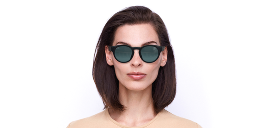 LUNETTES DE SOLEIL femme SLALOM noir/turquoise