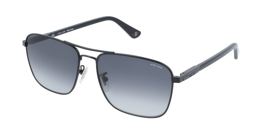 LUNETTES DE SOLEIL homme SPL772 noir - vue de 3/4