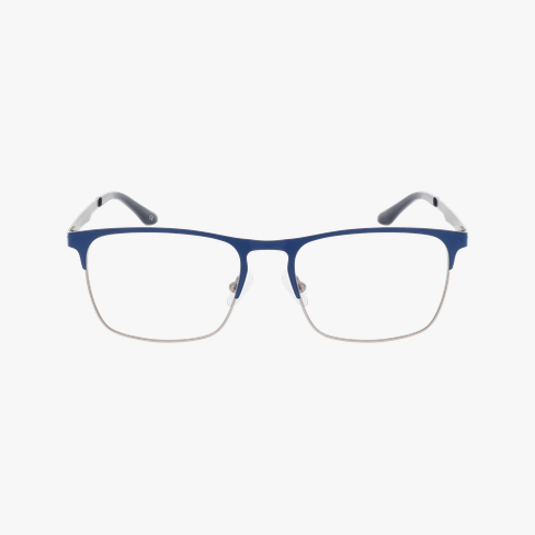Lunettes de vue homme HUGOLIN bleu Vue de face