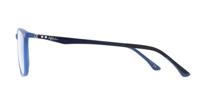 LUNETTES DE VUE homme MAGIC 124 CARBONE bleu/bleu / noir - Vue de face