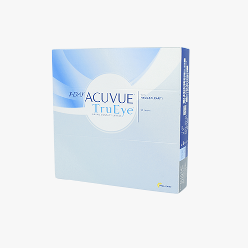 Lentilles de contact 1 Day Acuvue® TruEye 90L - Vue de face