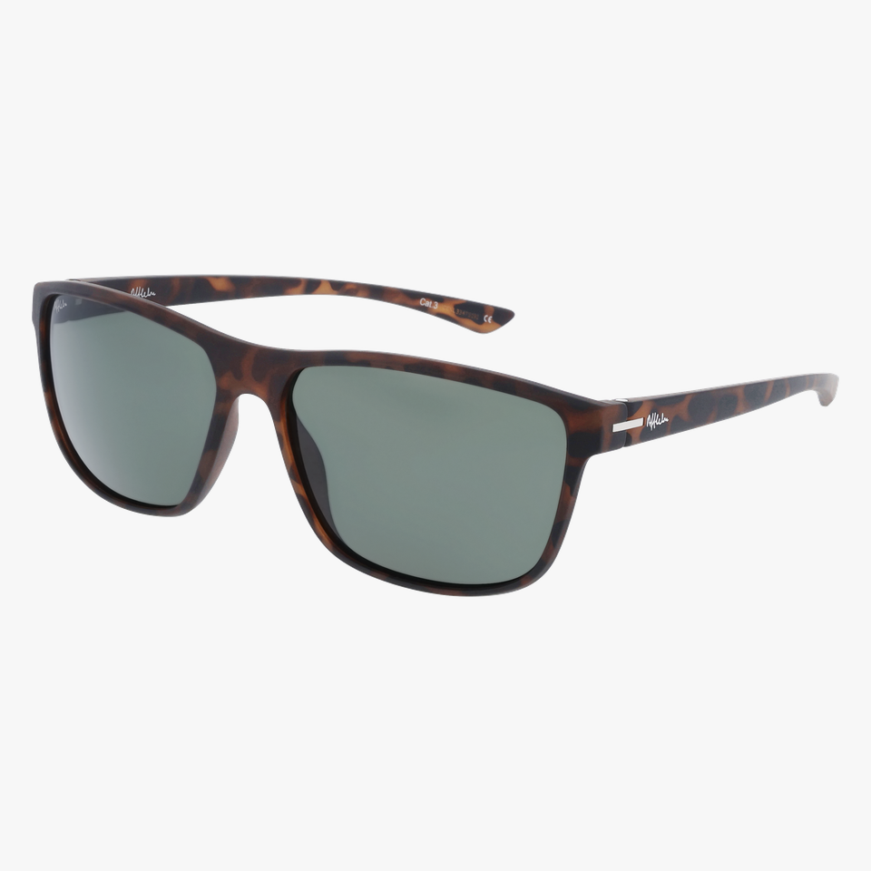 Lunettes de soleil homme BORJA écaille - Vue de face