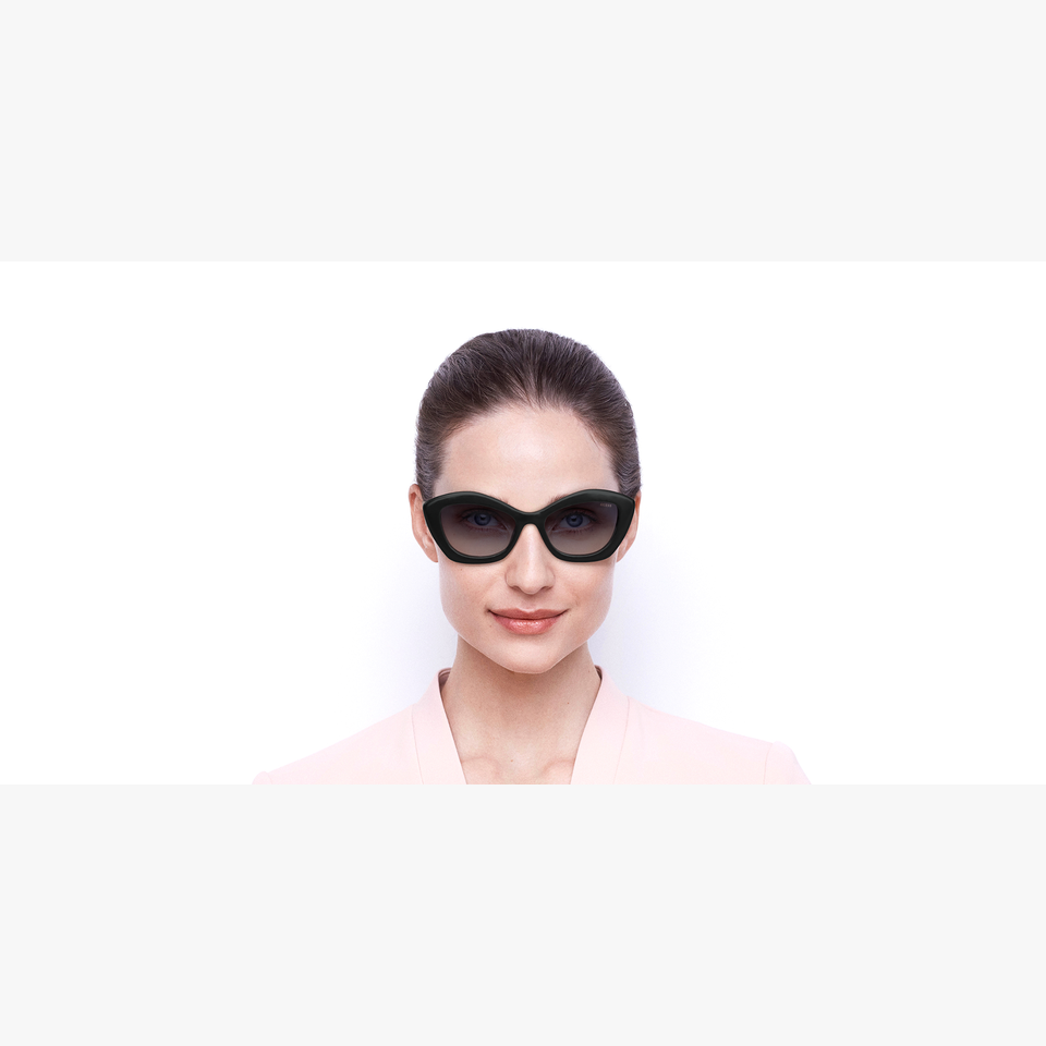 Lunettes de soleil femme GU7868 noir - Vue de face