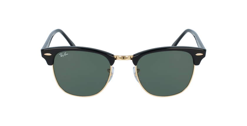 LUNETTES DE SOLEIL CLUBMASTER noir - Vue de face