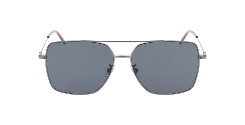 LUNETTES DE SOLEIL homme GG1053SK gris - Vue de face