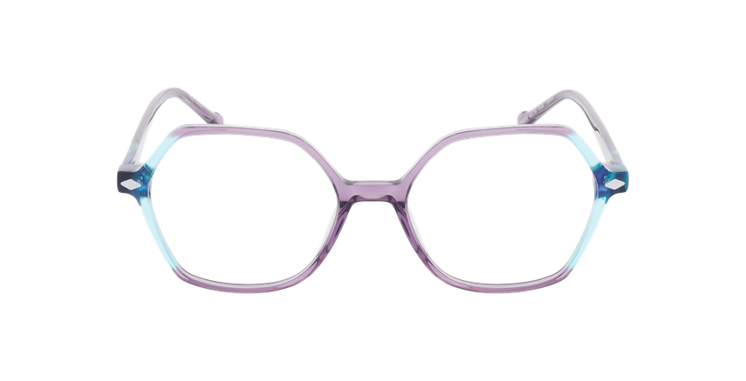 Lunettes de vue femme MAGIC279 violet - Vue de face