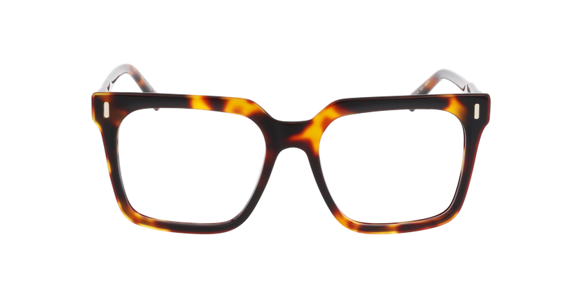 Lunettes de vue femme CARACTÈRES PASSIONNÉE écaille - Vue de face