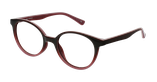 Lunettes de vue enfant RZERO25 rose/marron - Vue de face