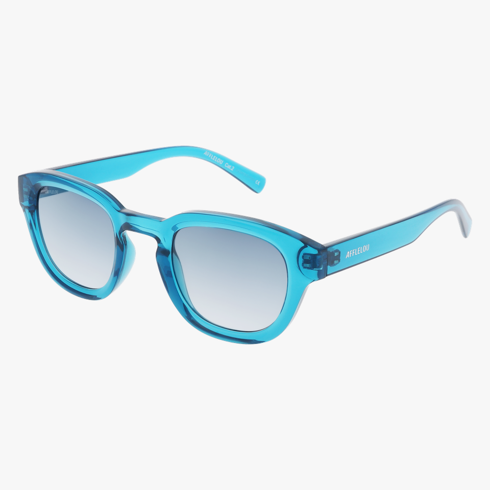 Lunettes de soleil ELDORADO bleu - Vue de face