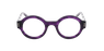 Lunettes de vue femme CARACTÈRES DIPLOMATE violet