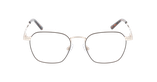Lunettes de vue homme FEDERICO marron - Vue de face
