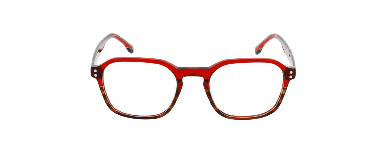 Lunettes de vue homme MAGIC207 rouge - Vue de face