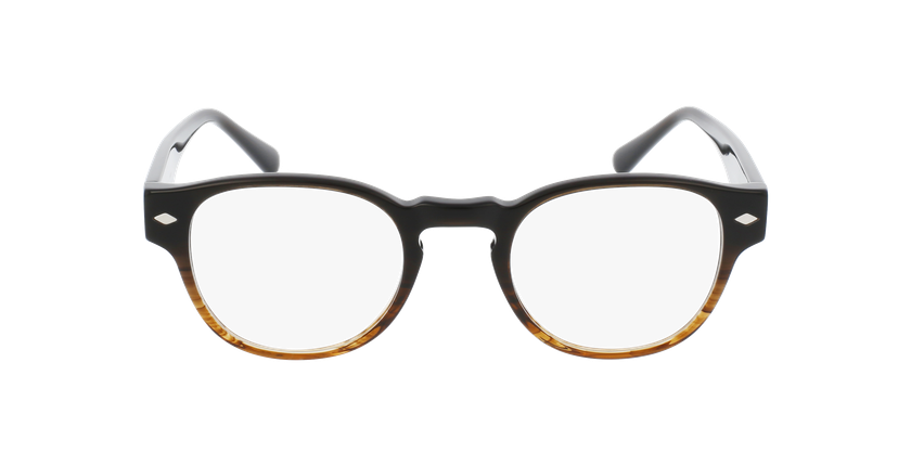 Lunettes de vue homme MAGIC 145 marron - Vue de face