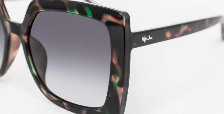 LUNETTES DE SOLEIL femme SELVA écaille/vert