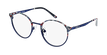 LUNETTES DE VUE enfant BLISS bleu - vue de 3/4
