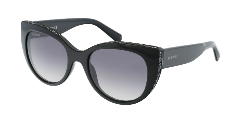 LUNETTES DE SOLEIL femme SK0202 noir - vue de 3/4
