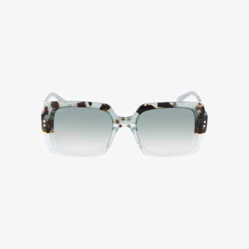 Lunettes de soleil femme PRECIEUSE vert/écaille Vue de face