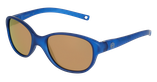 LUNETTES DE SOLEIL enfant ROMY bleu - vue de 3/4