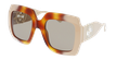 LUNETTES DE SOLEIL femme GG1022S beige/écaille - Vue de face